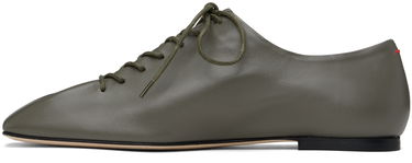 Oblačila Aeyde Aeyde Isla Nappa Leather Derbys Zelena | A11-FL-RKLS08FL166-SS25-1007-007, 2