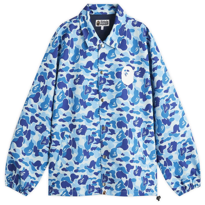 Vetrovka BAPE A Bathing Ape ABC Camo Coach Jacket, Size L Modra | 001LJL301010M-BLUE