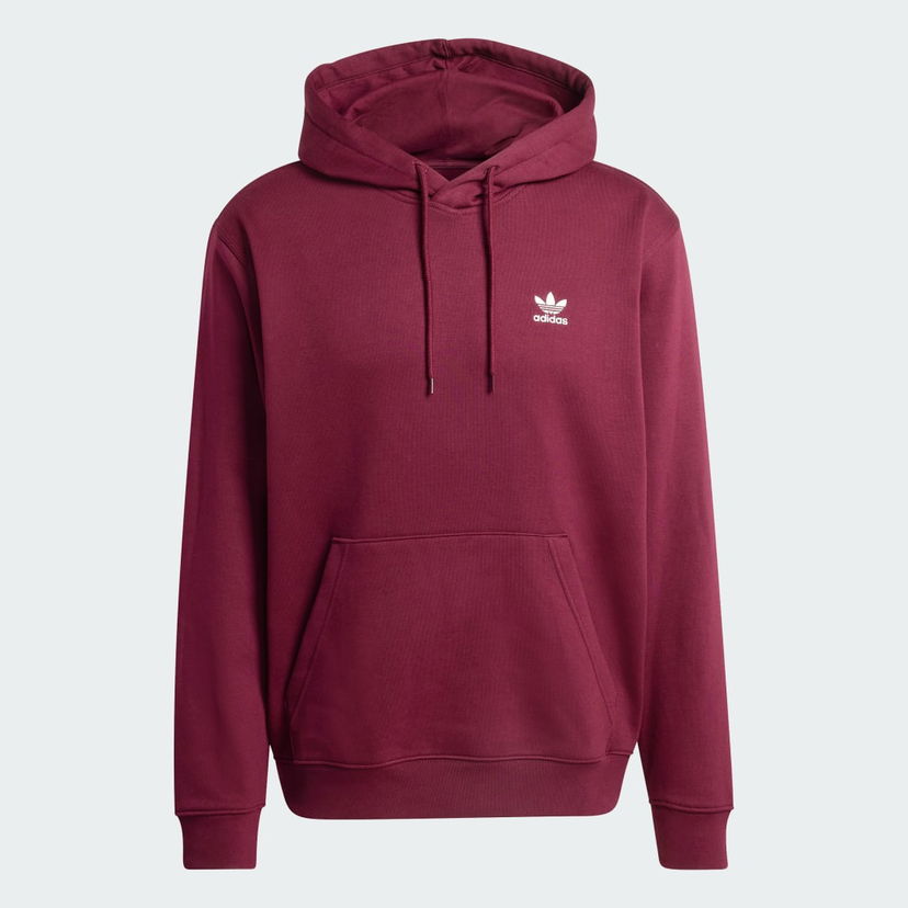 Pulover adidas Performance Loose Fleece Hoodie Bordo | HY2079