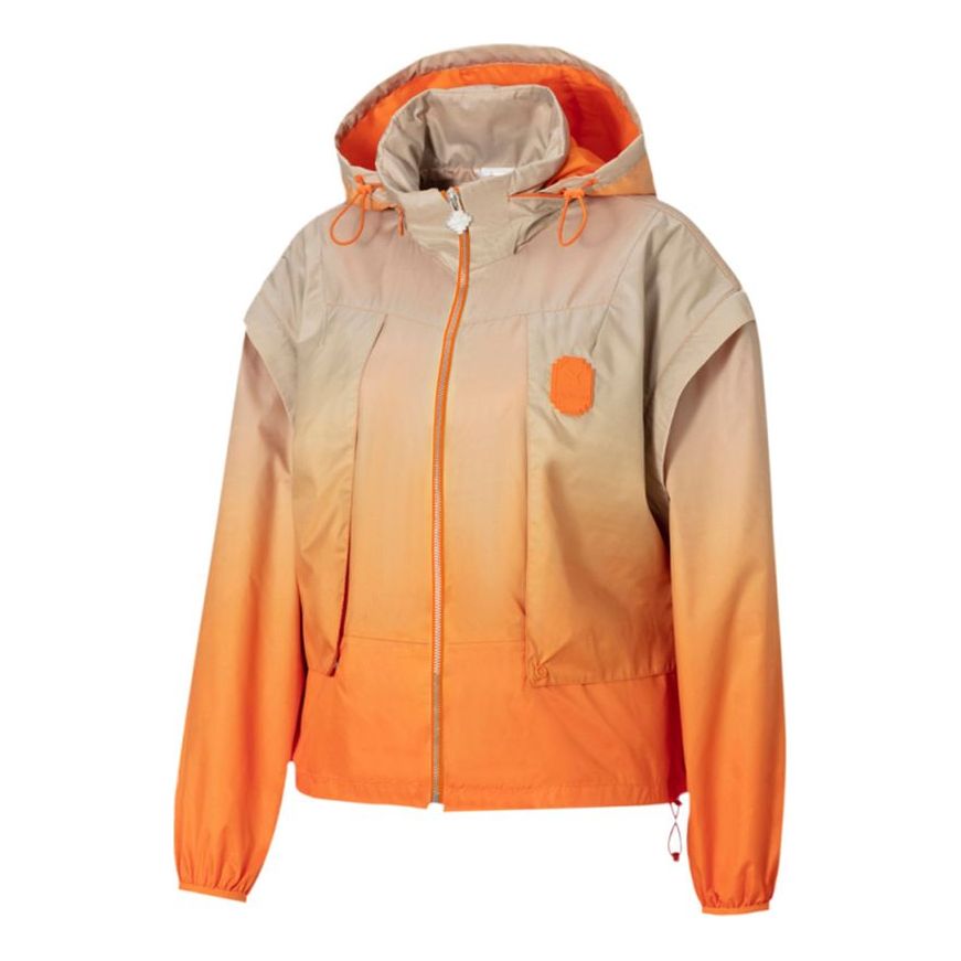 Vetrovka Puma Pronounce Printing Hooded Jacket Oranžna | 532147-29, 0