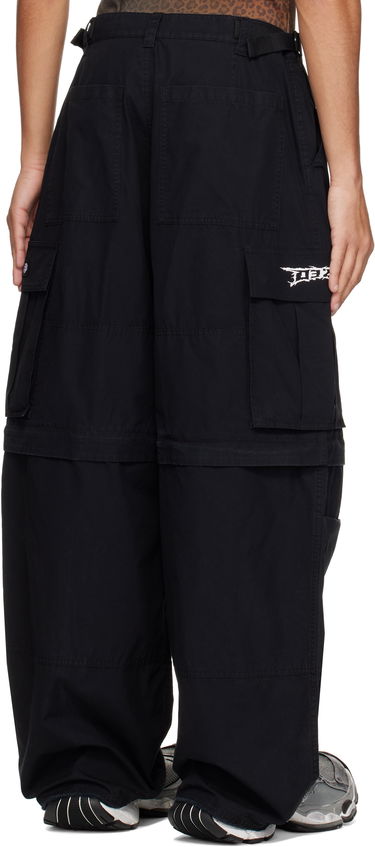 Cargo hlače 032C 032c Intermission Cargo Pants Črna | S25-URW-1001-000, 2