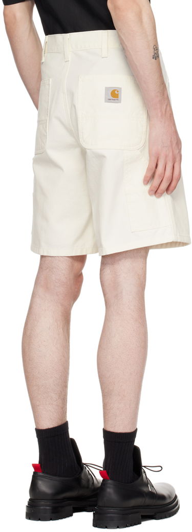 Kratke hlače Carhartt WIP Double Knee Shorts Bela | I033118, 2