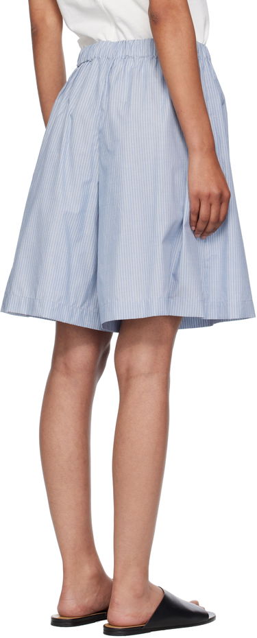 Kratke hlače Baserange Baserange Claude Striped Relaxed Shorts Modra | SSCL-PO-AU25, 2