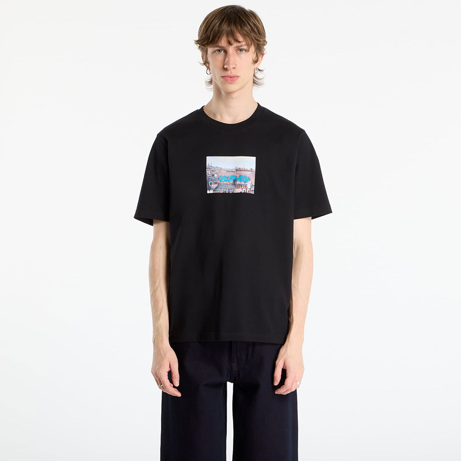 Majica Wasted Paris Graphic Print T-Shirt Elevation Črna | WP_000320, 0