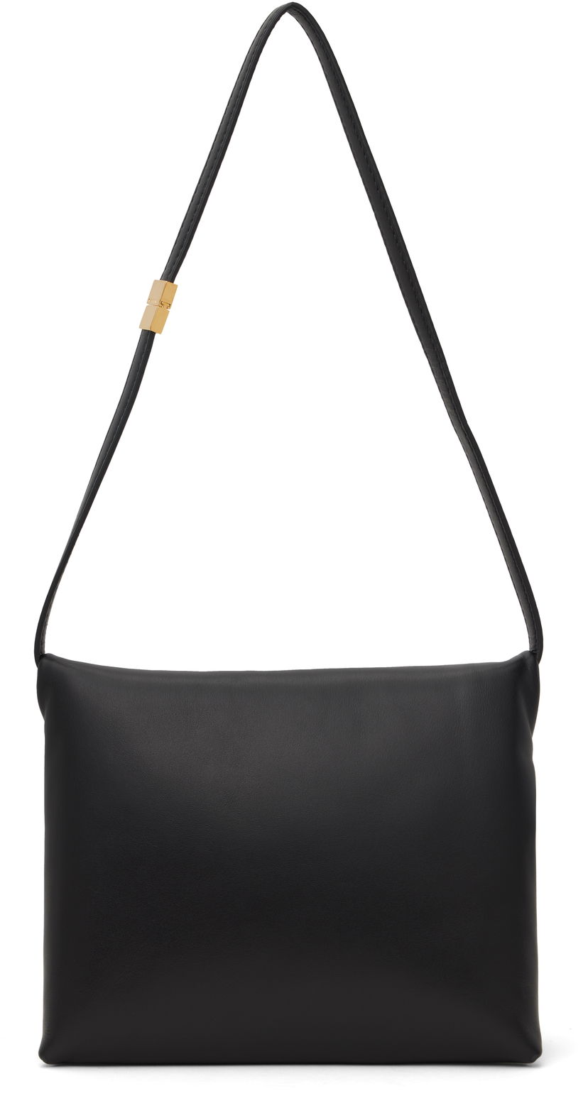 Torbica Marni Marni Soft Calf Leather Pochette Bag Črna | PHMO0032U0P529800N99