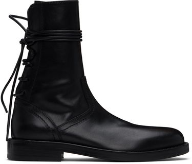 Oblačila Ann Demeulemeester Ann Demeulemeester Heiko Leather Boots Črna | CO02-M-A40-LT047-099, 0
