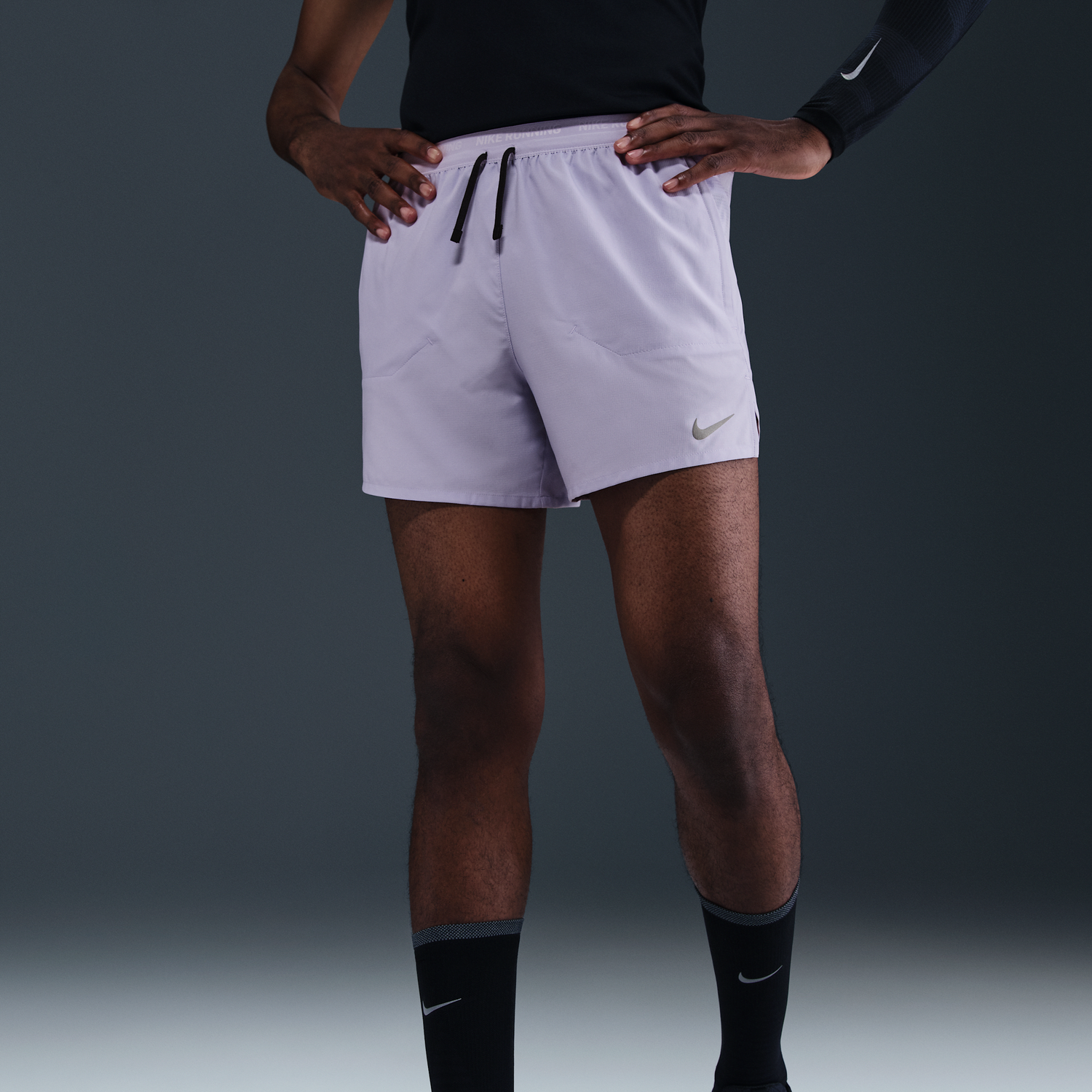 Kratke hlače Nike Stride 5" Dri-FIT Running Shorts with Liner Lila | DM4755-515, 1
