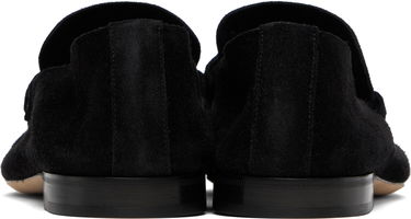 Superge in čevlji The Row The Row Soft Suede Loafers Črna | F1626-L305, 1
