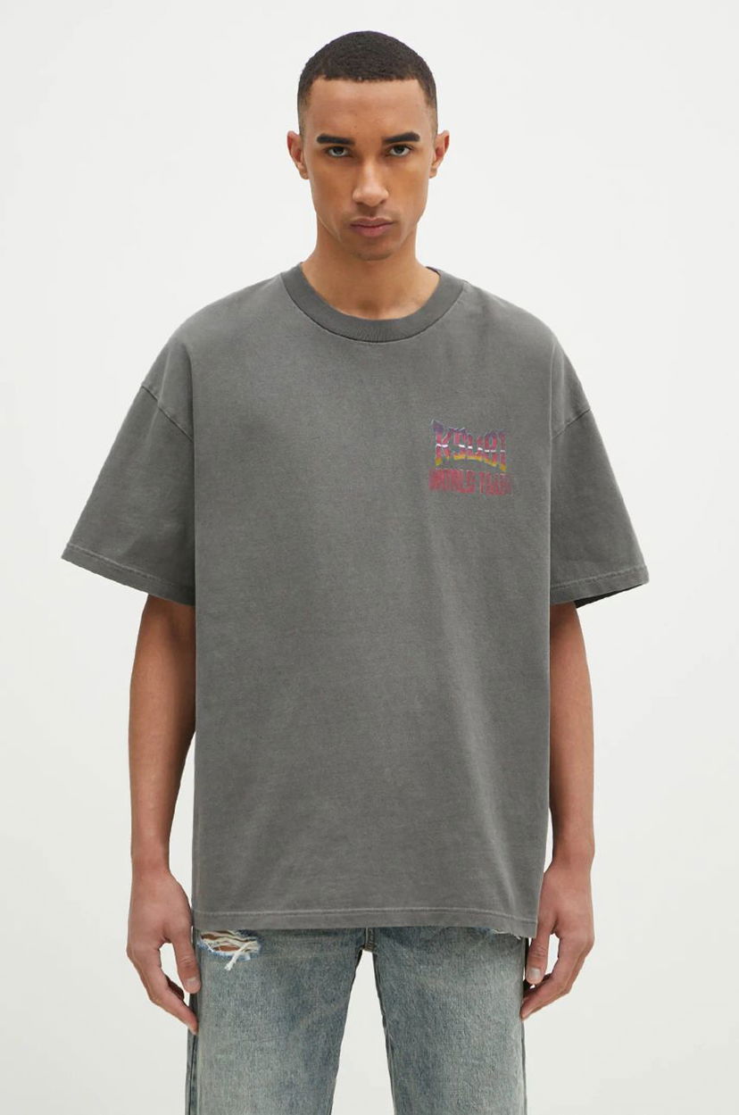 Majica Ksubi KSUBI Global Ekcess Graphic T-Shirt Siva | MPS25TE016