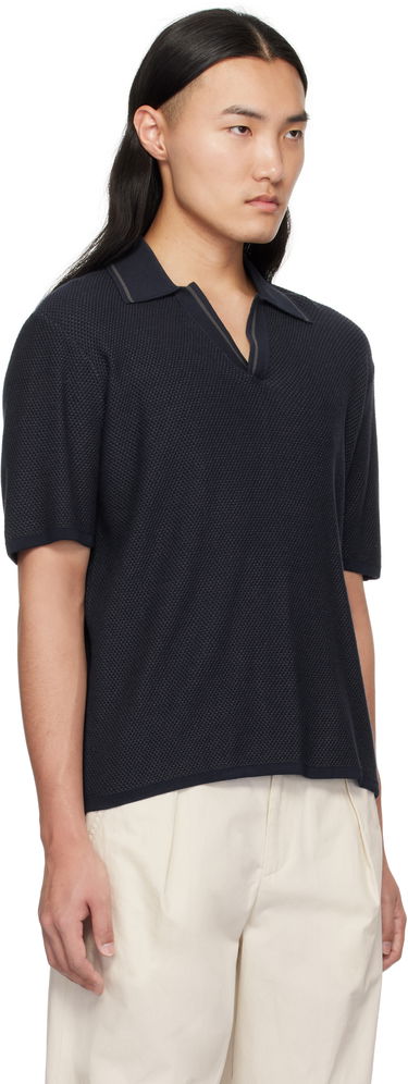 Polo majica rag & bone Rag & Bone Harvey Jonny Collar Polo Bež | MBS24H041BC41, 4