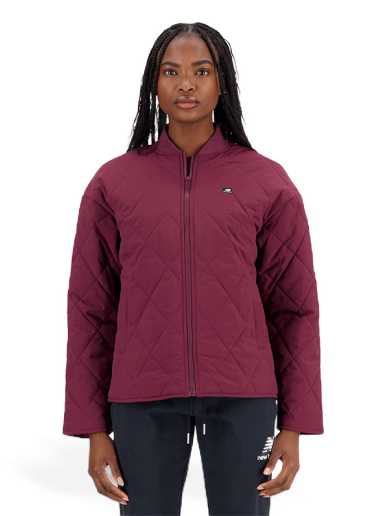Jakna New Balance Jacket Bordo | WJ33504NBY