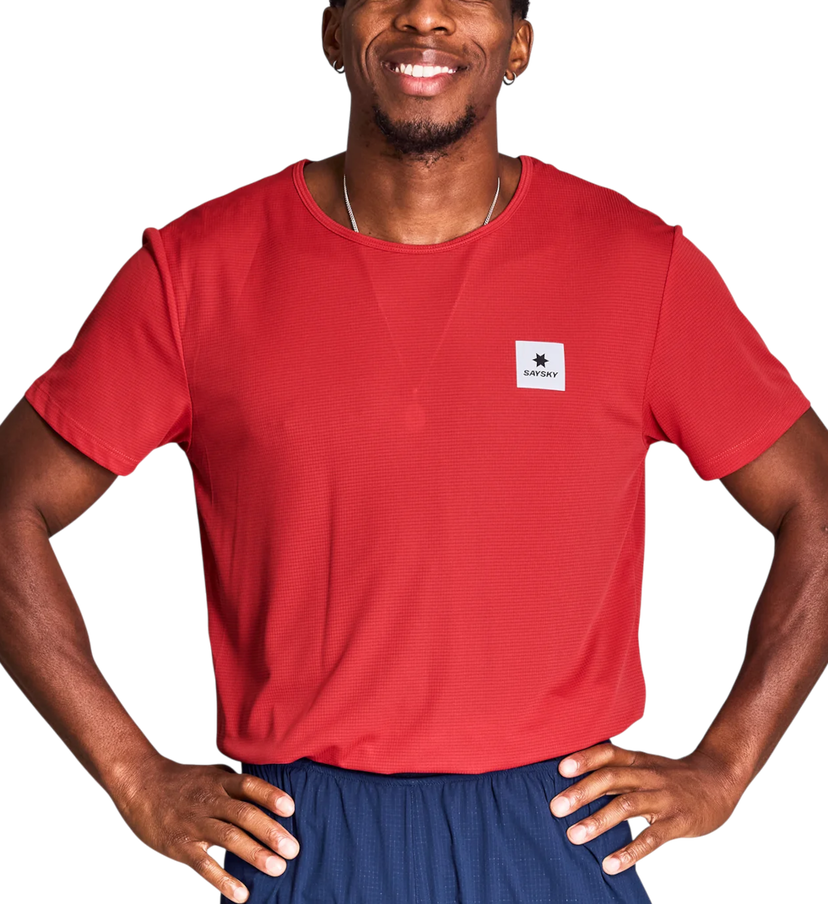 Majica Saysky Saysky Reactive Flow T-Shirt Rdeča | nmrss60c-1037