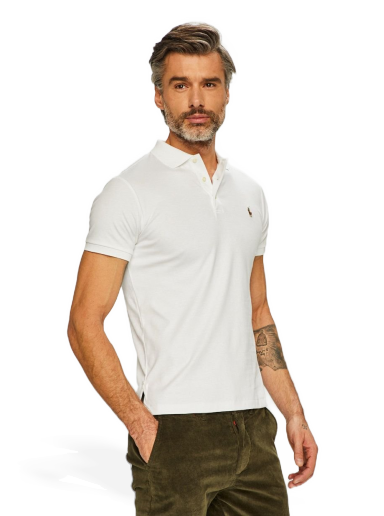 Polo majica Polo by Ralph Lauren Polo Shirt Bela | 710685514001
