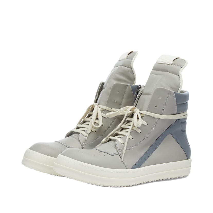 Superge in čevlji Rick Owens Pony Hair Geobasket Siva | RR02B2894-LPORX-8581