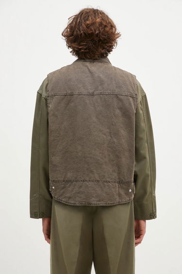 Telovnik KENZO Khaki Mutlipocket Vest Rjava | FE65VE0089GK, 2