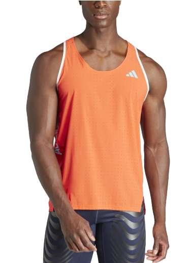 Majica adidas Performance Adizero Oranžna | iq4926