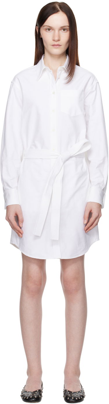 Srajce KENZO Kimono Sleeve Shirt Dress Bela | FF52RO4059LO, 0