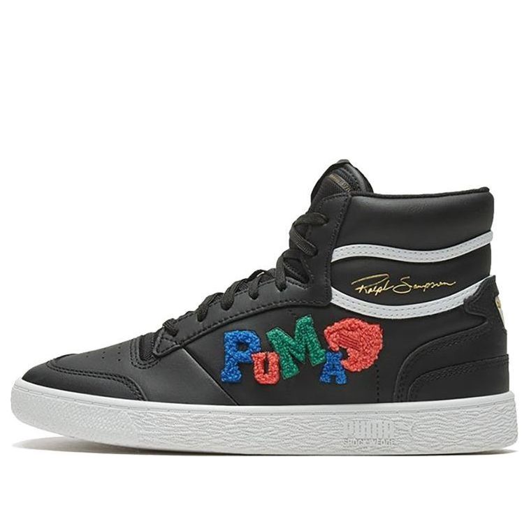 Superge in čevlji Puma Ralph Sampson Mid 'Badges' Črna | 371769-02, 0