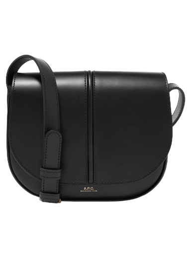 Torba za čez ramo A.P.C. Betty Bag Črna | PXAWV-F61179-LZZ