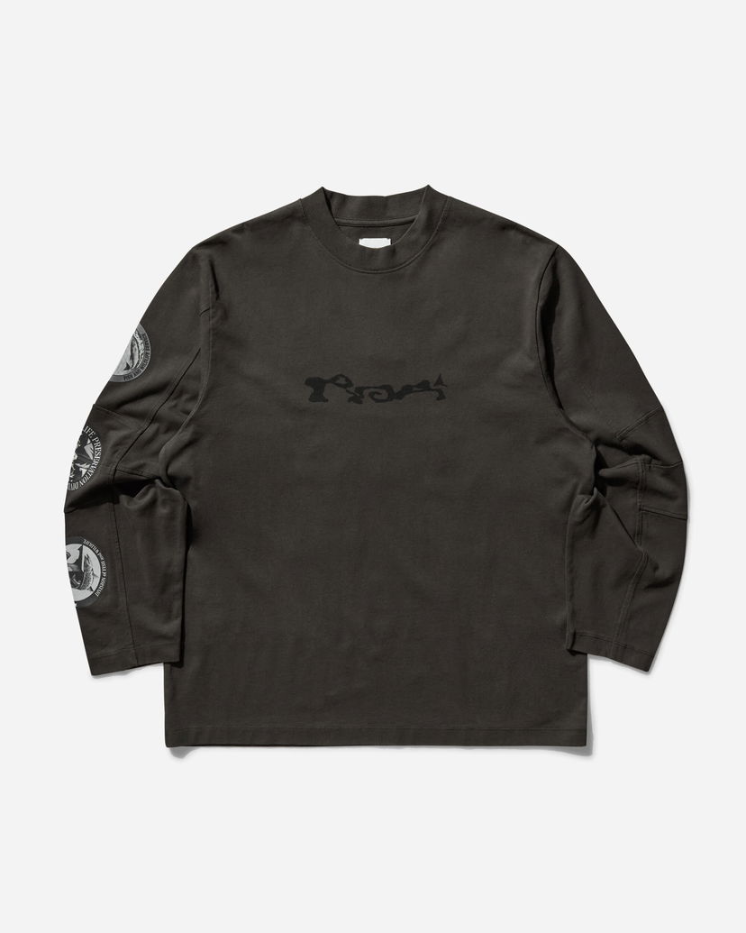 Majica ROA Division Longsleeve T-Shirt Siva | RBMW0434JY39 BLK0029