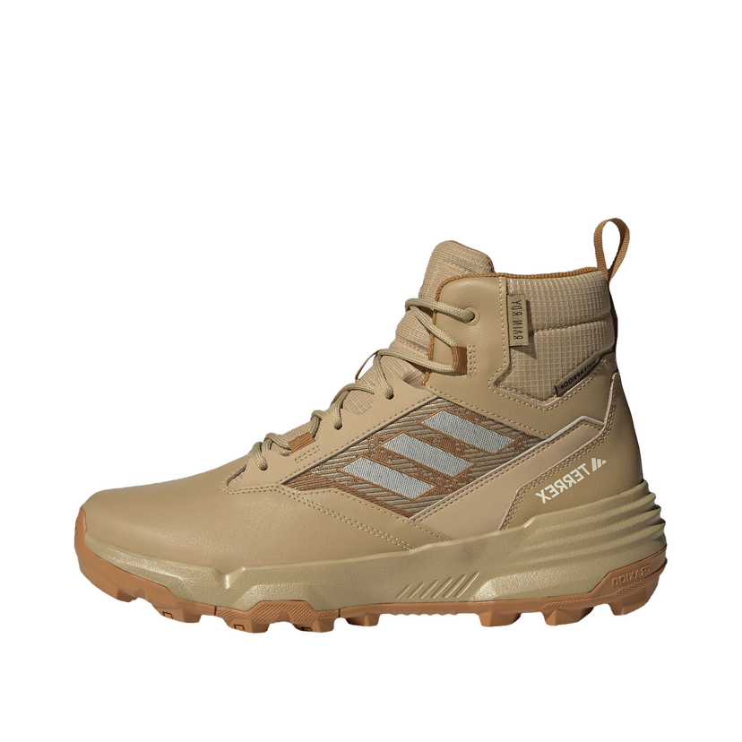 Outdoor adidas Performance Terrex Unity Leather Mid Rain.RDY Beige Tone Ecru Tint Mesa Bež | IF4978