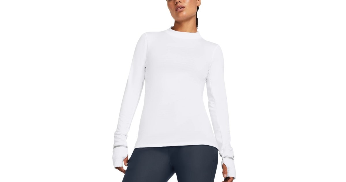 Majica Under Armour Qualifier Cold Bela | 1379343-100, 1