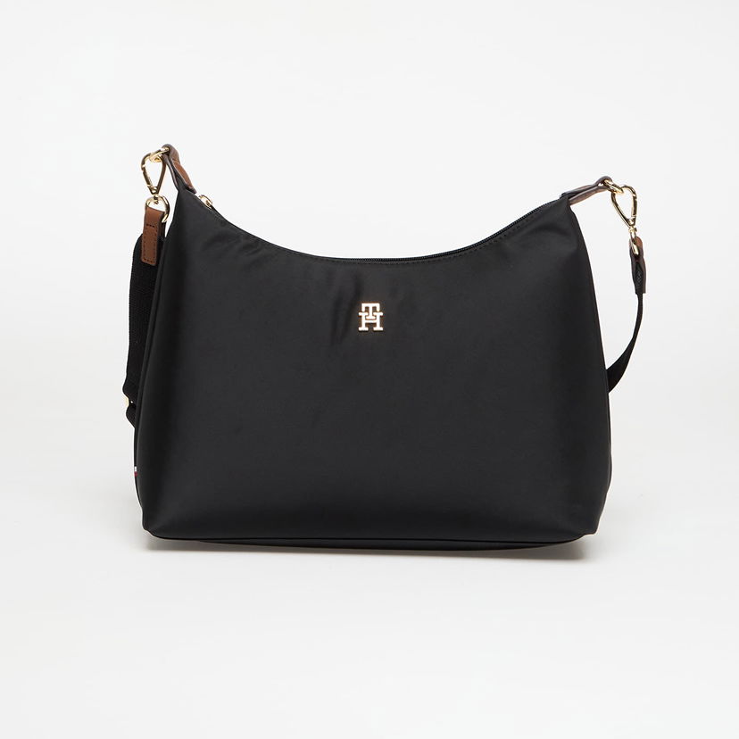 Torba za čez ramo Tommy Hilfiger Tommy Hilfiger Popette Shoulder Bag Črna | AW0AW17937-BDS