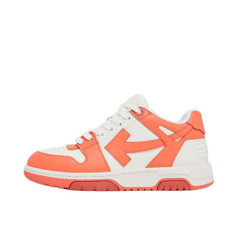 Superge in čevlji Off-White Out Of Office OOO Low Tops Coral Red White W Oranžna | OWIA259S23LEA001-2601