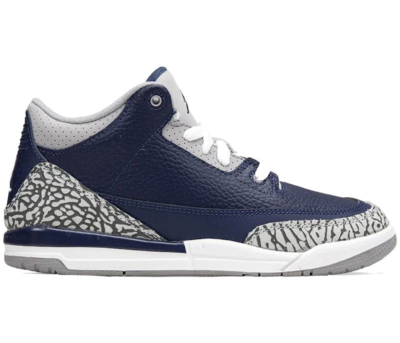 Superge in čevlji Jordan Jordan 3 Retro Georgetown Mornarica | 429487-401, 0