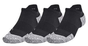 Nogavice Under Armour UA AD Run Cushion No-Show Socks - 3 Pack Črna | 1387044-001, 0