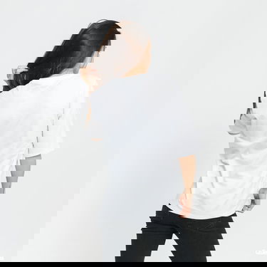 Majica Lacoste 3/4 Sleeve Tee Bela | TF9424, 1