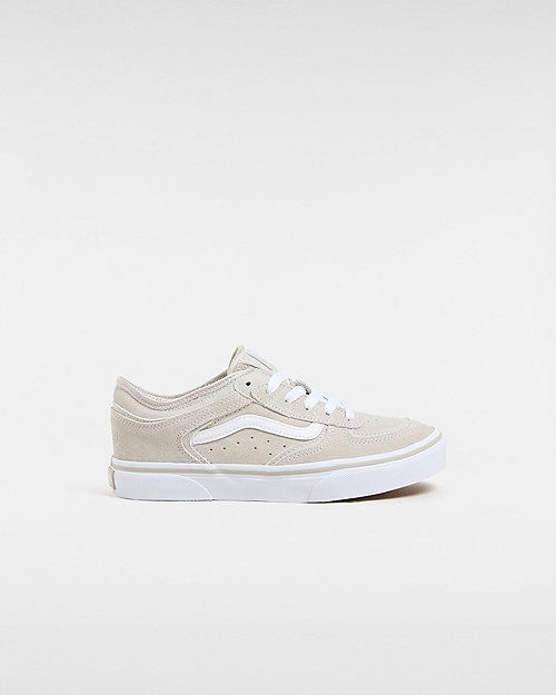 Superge in čevlji Vans Youth Rowley Classic Shoes (8-14 Years) (stone Gray) Youth Grey, Size 3 Bela | VN000E52F38