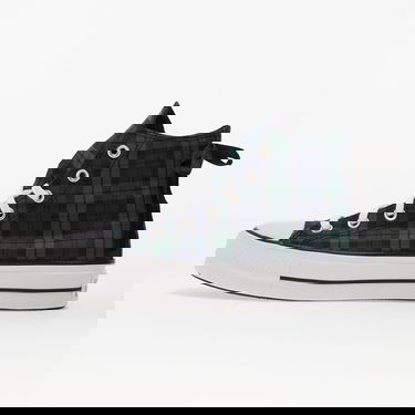 Superge in čevlji Converse Chuck Taylor All Star Lift Platform Plaid Hi Zelena | A13879C, 0