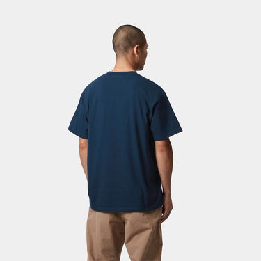 Majica Carhartt WIP Carhartt WIP Lecture Short Sleeve T-Shirt Mornarica | I034766_24, 2