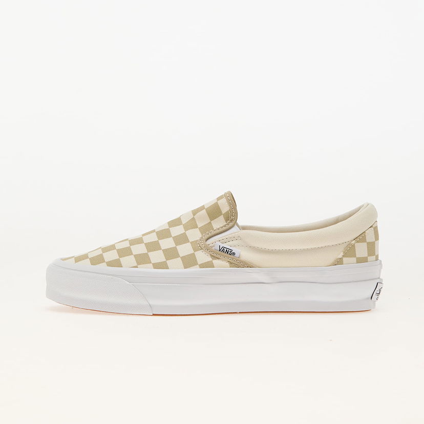 Superge in čevlji Vans LX Classic Slip-On 98 Checkerboard Bež | VN000D5AEQB1