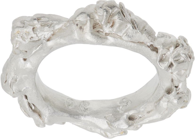 Prstan OUR LEGACY OUR LEGACY Oyster Petite Ring Kovinski | A2258ORS