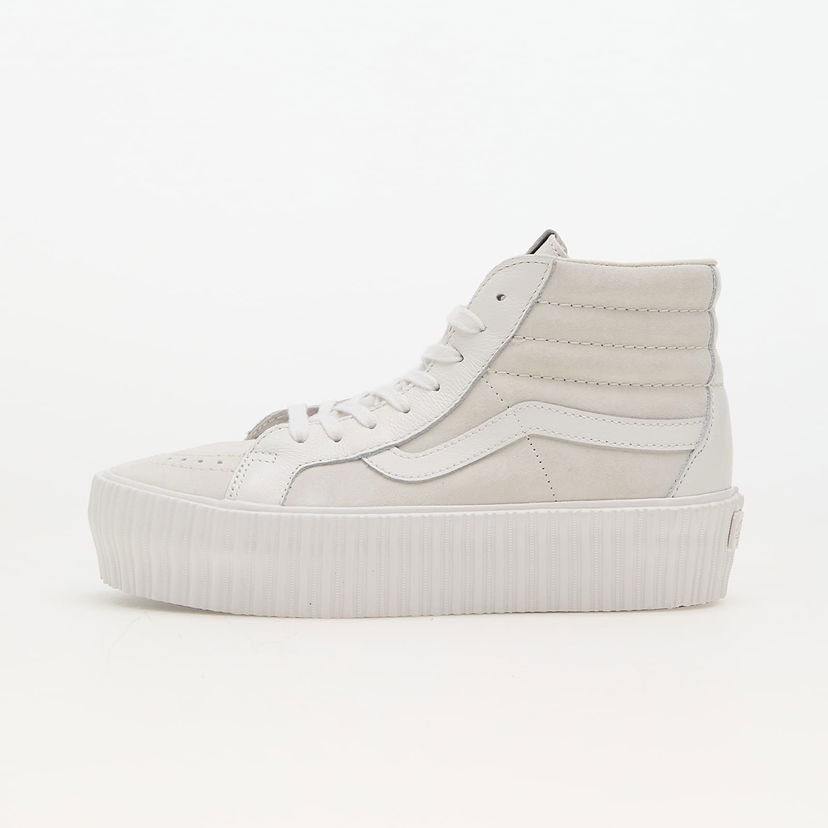 Skateboarding Vans Sk8-Hi Reissue 38 Platform LX Suede/Leather Ivory Bež | VN000CNFIVR1