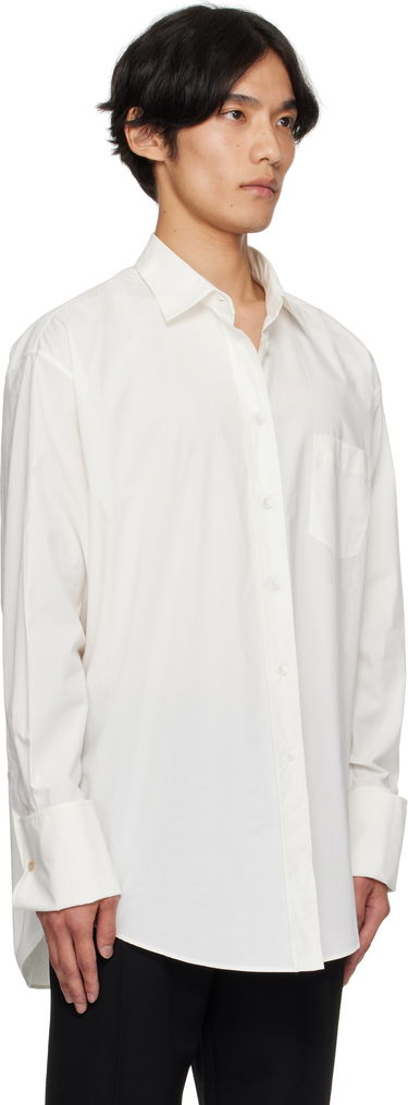 Srajce The Row The Row Miller Shirt Bela | 970-W4266, 1