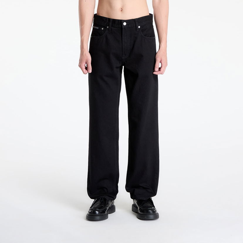 Kavbojke CALVIN KLEIN Calvin Klein Jeans 90'S Straight Jeans W34/L32 Črna | LV040EM720 JW4