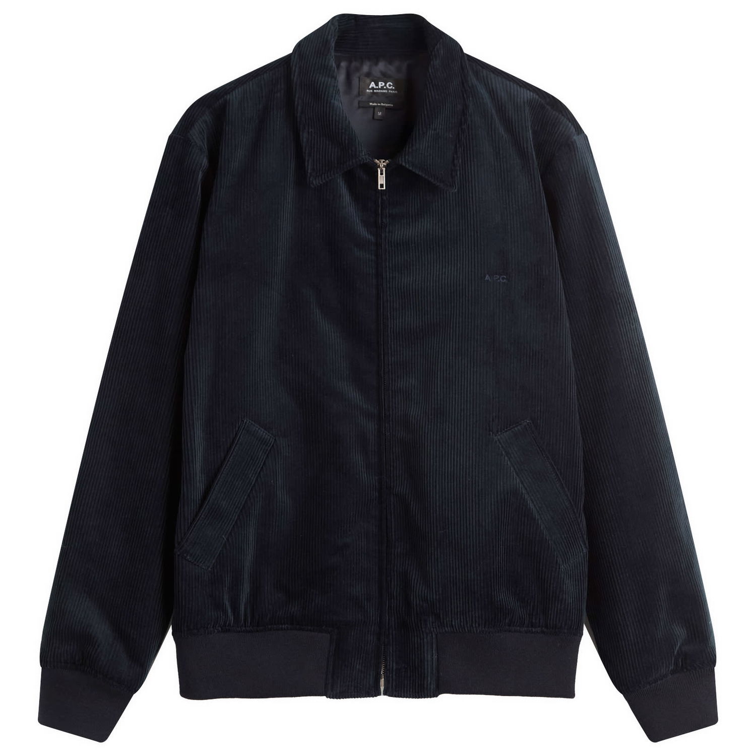 Jakna A.P.C. A.P.C. Men's Gilles Corduroy Jacket, Size Small Mornarica | COHBB-M32019-IAK, 0