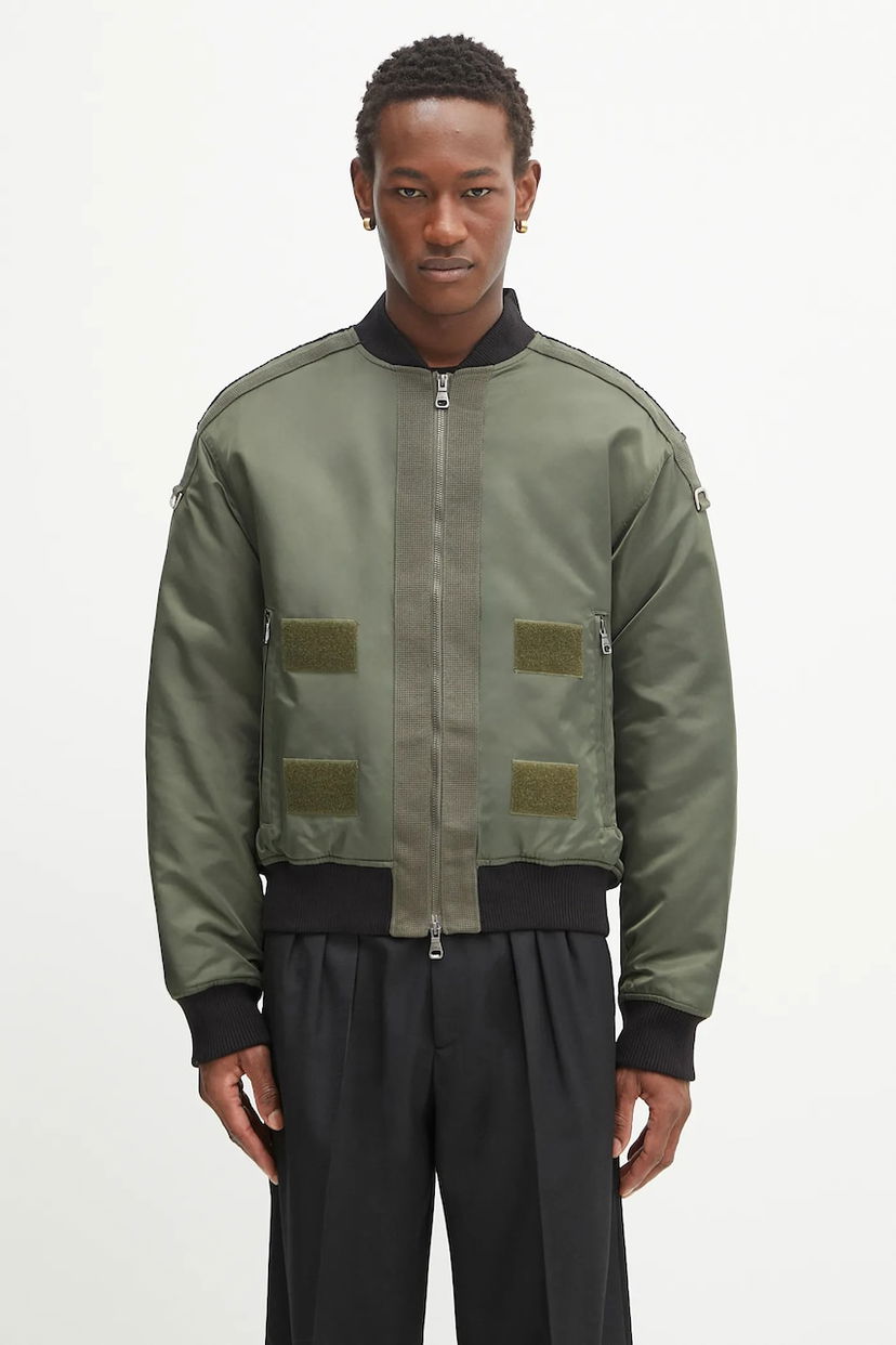 Bomber jakna Andersson Bell Andersson Bell Flight Layered Washed Bomber Jacket Zelena | awa708m