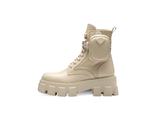 Superge in čevlji Prada Monolith 55mm Pouch Ankle Boots Desert Beige Leather Bež | 1T255M_3LJS_F0F24_F_B055