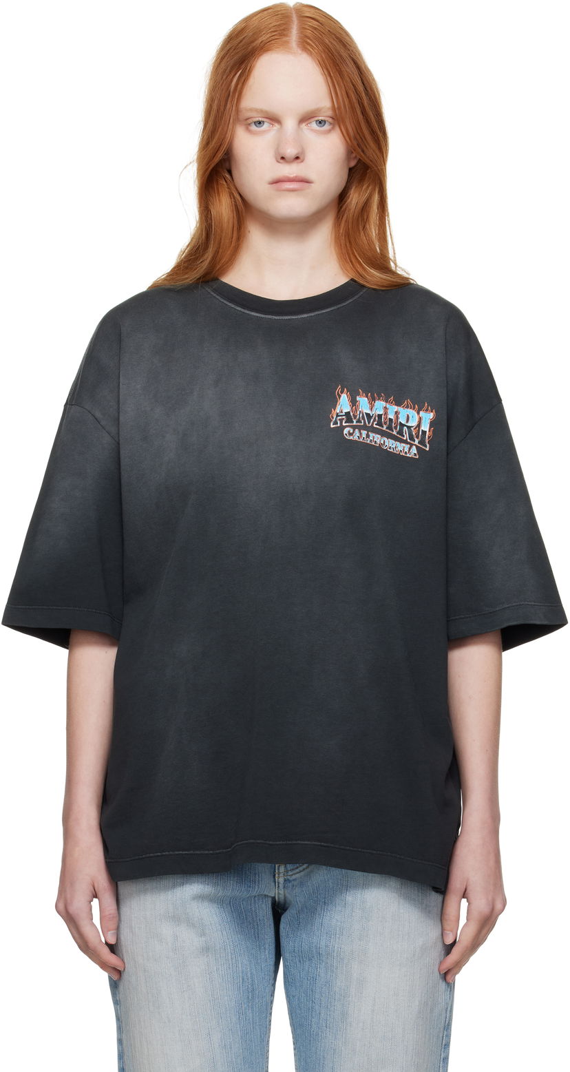 Majica AMIRI AMIRI 'AMIRI' Sunny Place Oversized T-Shirt Črna | AWJYTE1069