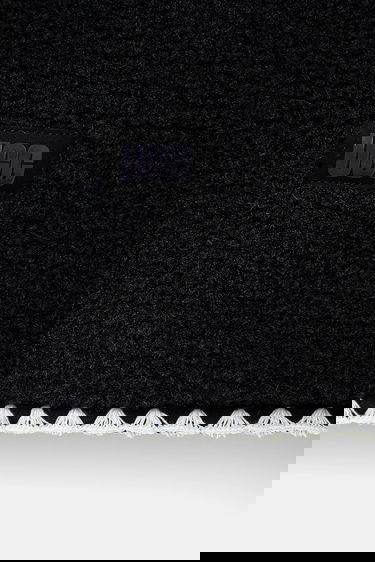 Šala UGG Fleece Scarf with Scalloped Trim Črna | 101021-BLK, 2