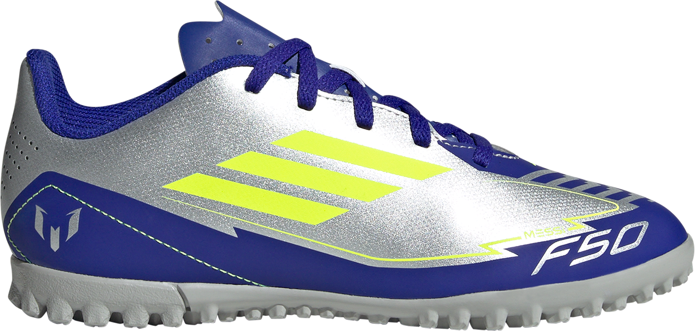 Superge in čevlji adidas Performance F50 Club TF J Messi Modra | ih0923, 0