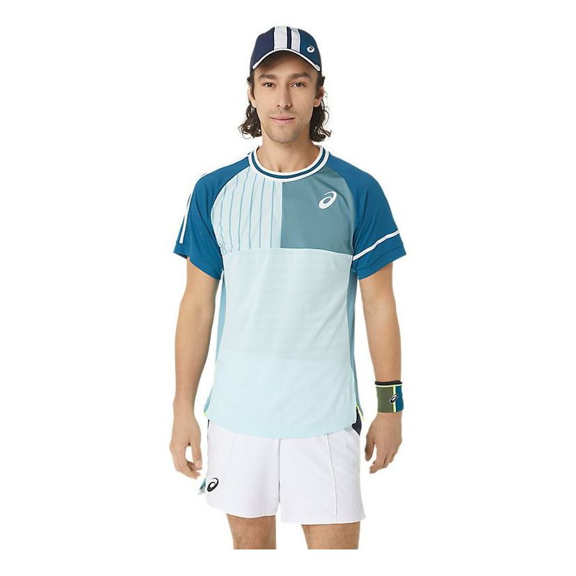 Majica Asics Match Short Sleeve Top Modra | 2041A271-405