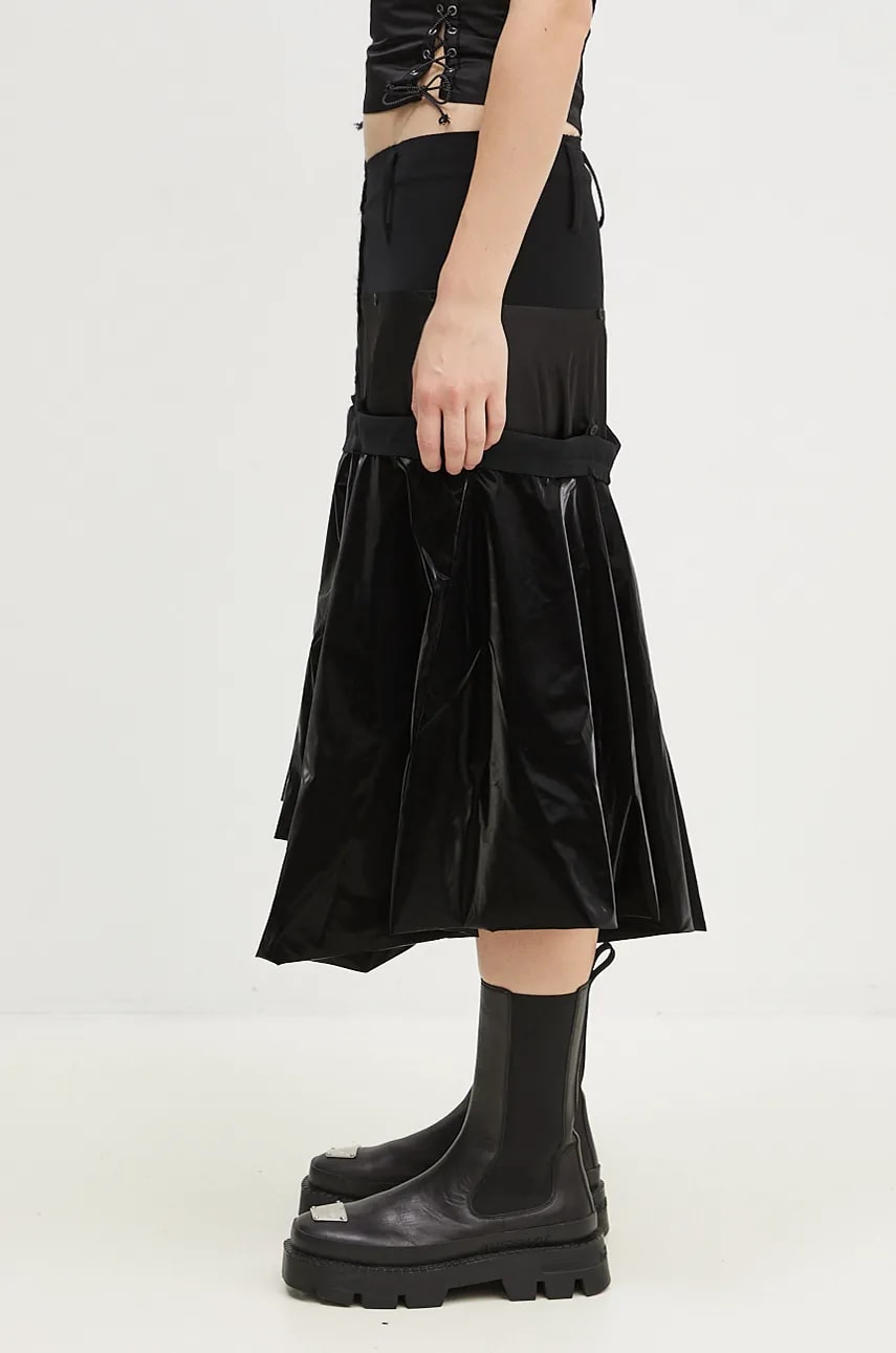 Krila Ottolinger Ottolinger Layered Balloon Mini A-Line Skirt Črna | 1110401921, 1