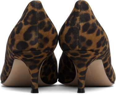 Superge in čevlji Gianvito Rossi Leopard Print Suede Gianvito 55 Pumps Večbarvna | G20336-55RIC-CMD, 1