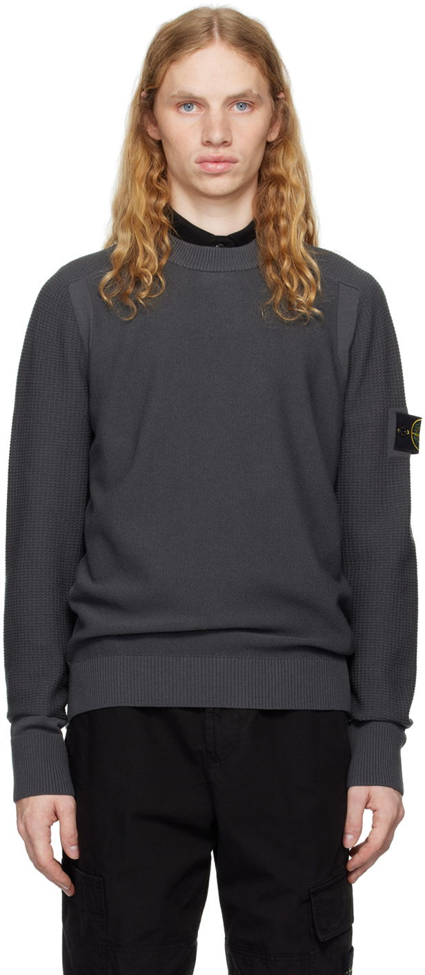 Pleteni pulover Stone Island Sweater Siva | 8115534A4