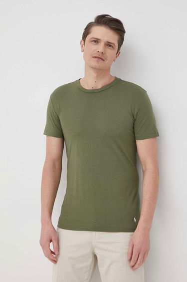 Majica Polo by Ralph Lauren Crew Base Layer Tee - 3 Pack Zelena | 714830304013, 2
